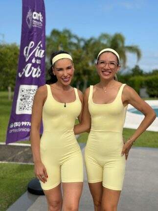 Leissa Hertzog e Sabrina Luzardo