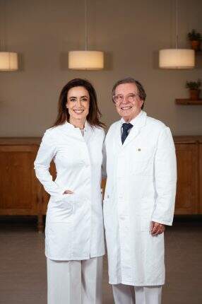 Dra. Mariela e Dr. Luís Carlos Silveira Kurotel