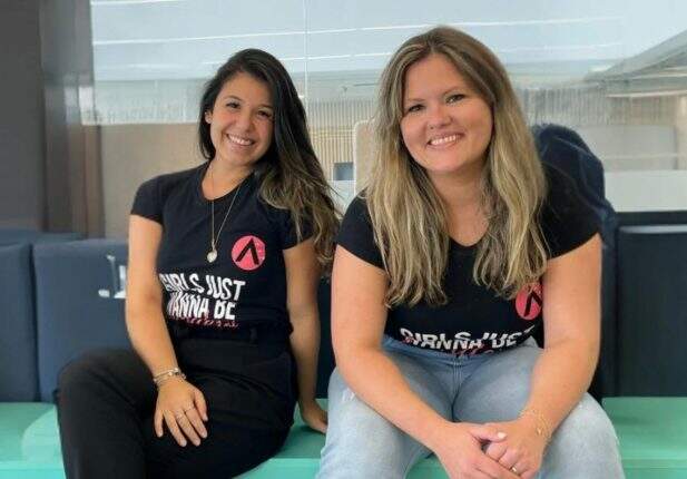 Aline Busch e Marceli Brandenburg, confundadoreas e diretoras do Ladies in Tech