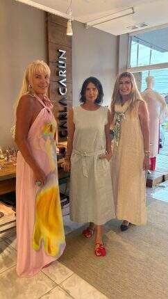 Adriana Cauduro, Carla Carlin e Ziza Carvalho