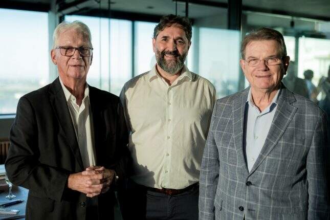 Carlos Conte, Marcio Aguilar e Luiz Carlos Bohn