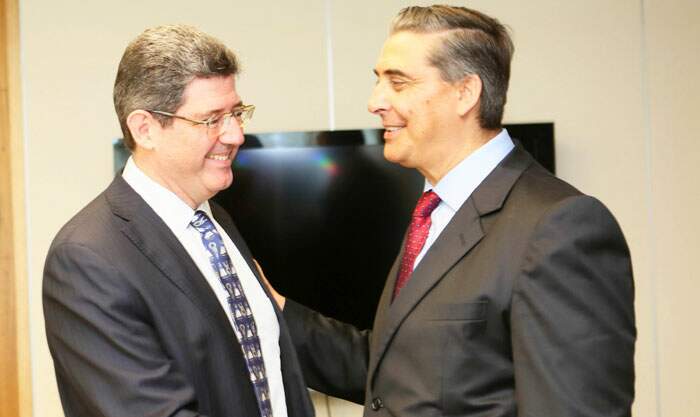 Joaquim Levy e Giovani Feltes