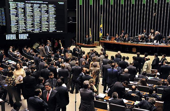 Votação da terceirização na Câmara dos Deputados