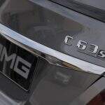 Detalhe do Mercedes-AMG C 63