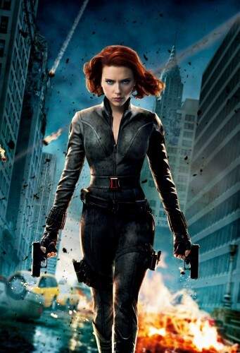 Scarlett Johansson na pele de Viúva Negra no filme "Vingadores" / foto: divulgação