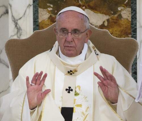 Papa Francisco recebeu, reservadamente, Stefanini no dia 17 de abril. Encontro gerou uma série de boatos. Foto: Andrew Medichini/AP