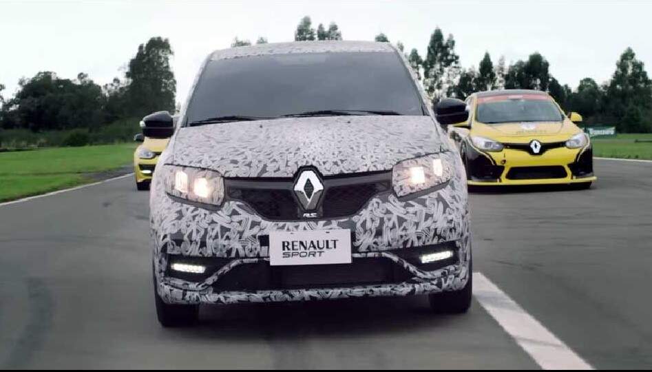 Sandero RS camuflado 2015