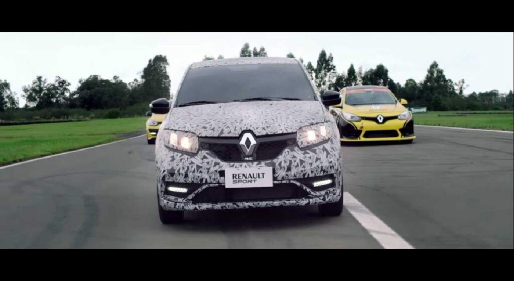 Sandero RS camuflado 2015