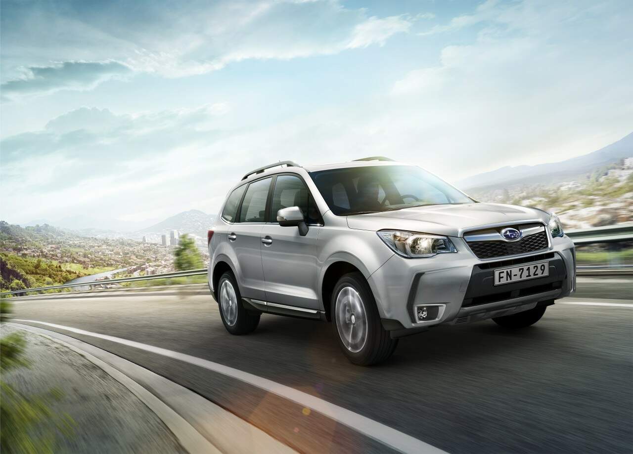 SUV Forester é uma das responsáveis pelo crescimento da Subaru no Brasil. Foto: Divulgação