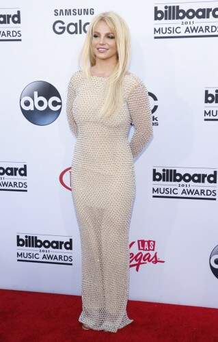 Britney Spears optou por um longo discreto no evento (Foto: Eric Jamison/Invision/AP) 