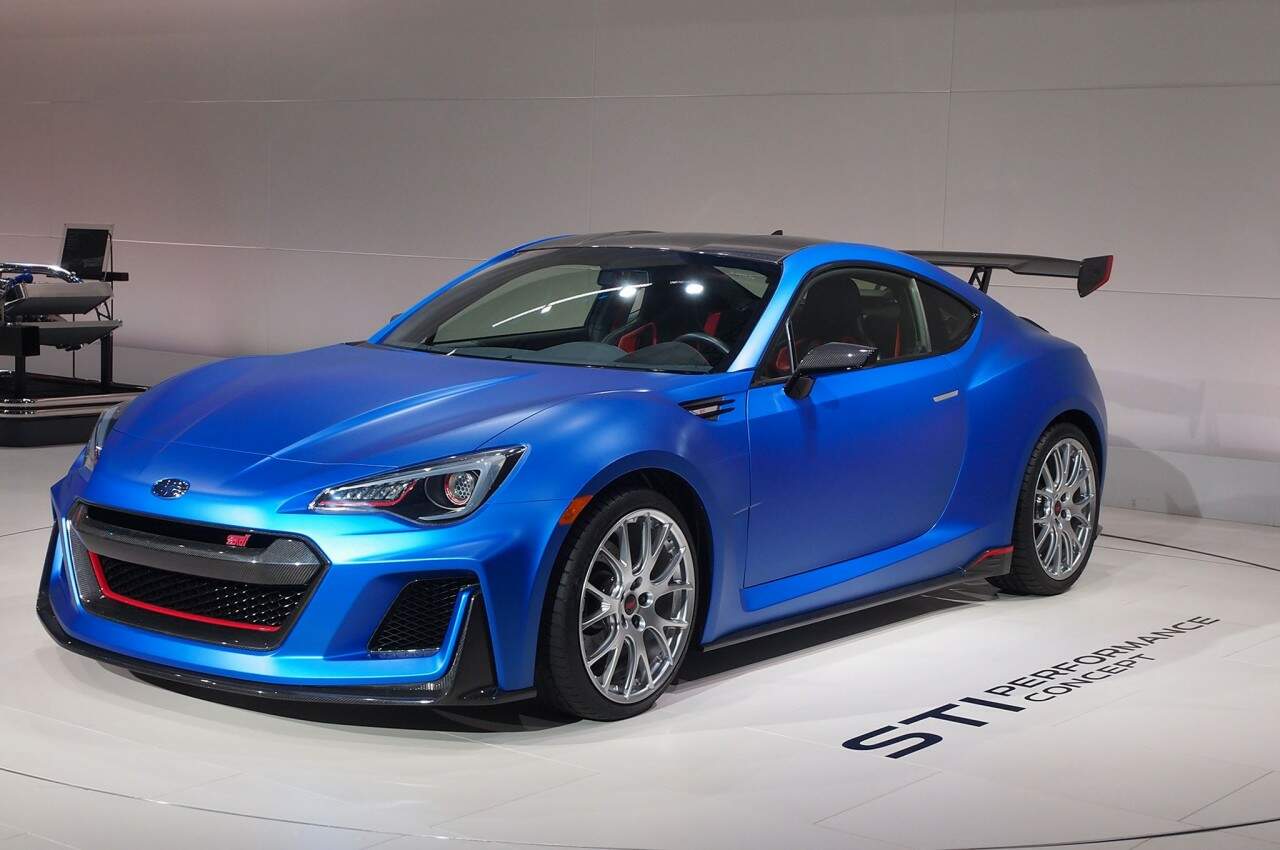 Subaru STI Performance Concept foi apresentado no Salão de Nova York. Foto: Divulgação