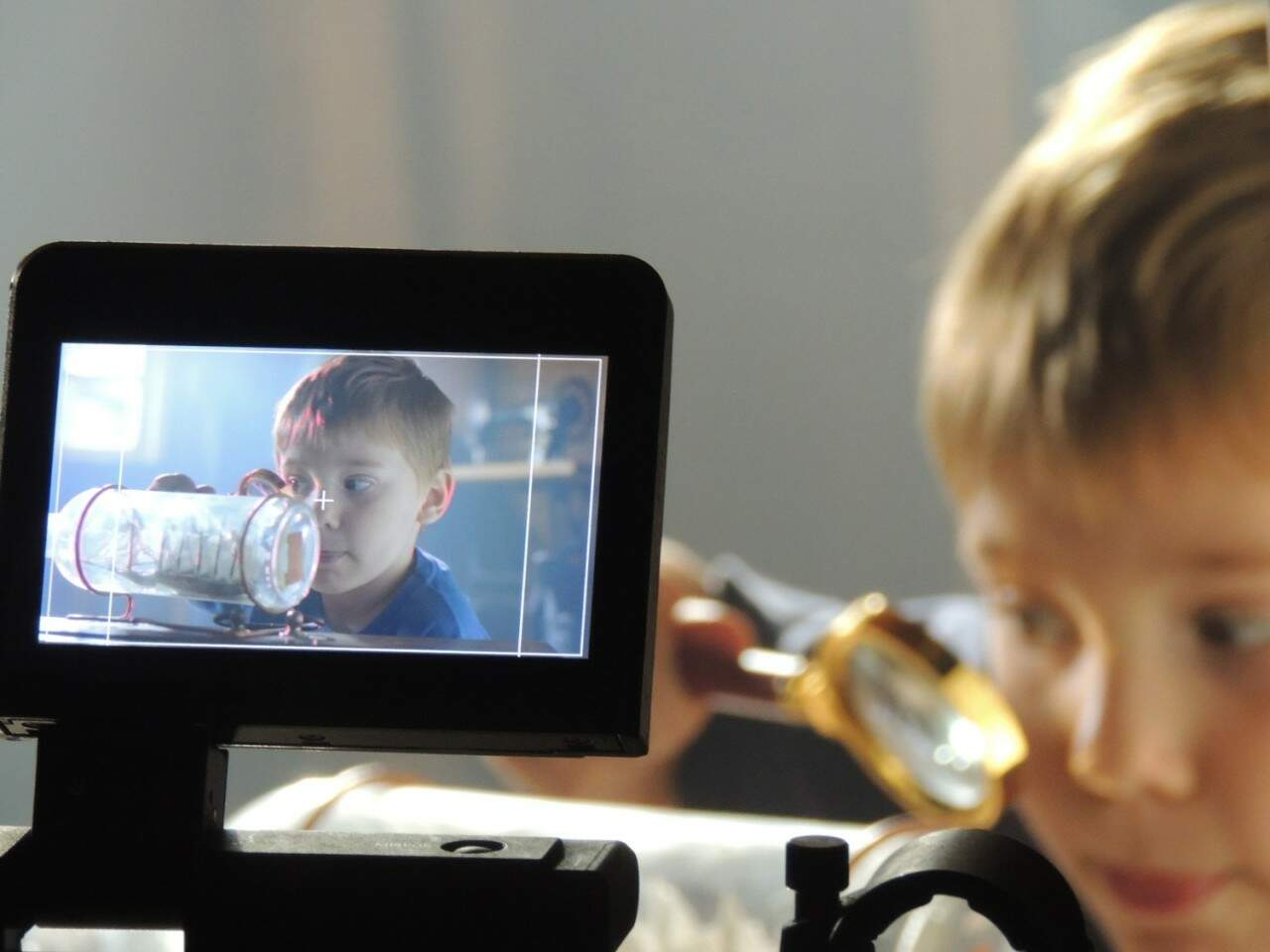 Bastidores do filme da Fröhlich