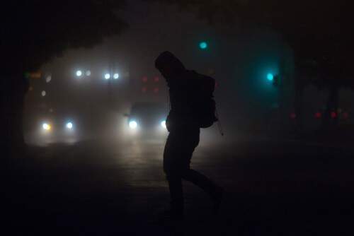 Semana começou fria na Capital gaúcha (Foto: Jackson Ciceri/O Sul)