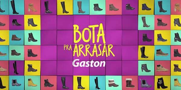 Gaston realiza campanha de promoção de Botas. Quem assina é a Competence