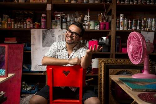 Artista porto-alegrense André Venzon (foto: divulgação) 