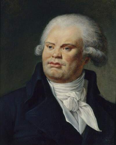 Georges Danton foi condenado à guilhotina em 1794. Imagem: Reprodução