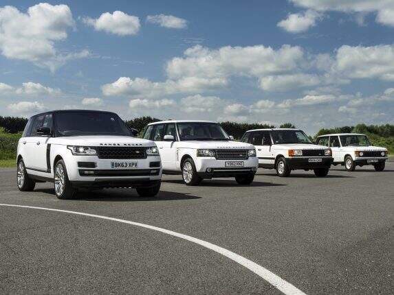 Todas as Gerações do Land Rover Range Rover
