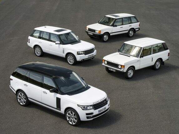 Todas as Gerações do Land Rover Range Rover