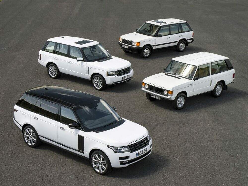 Land Rover Range Rover 45 anos