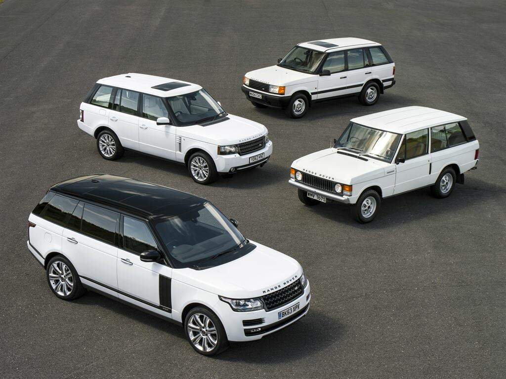 Land Rover Range Rover 45 anos