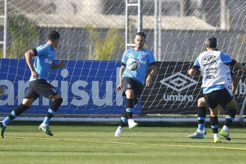 Bobô já treinou no CT Luiz Carvalho. (Foto: Lucas Uebel/Grêmio)