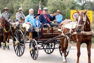 Cavalgada de Raul Randon em 2014