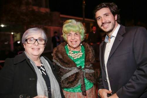 Eleonora Rizzo com Esther Pilar Grossi e Fernando Zugno. (fOTO: Vini Dalla Rosa/divulgação)