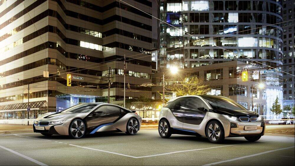 BMW i3 Concept and BMW i8 Concept