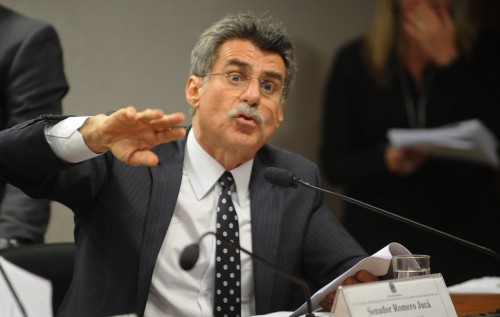 O senador Romero Jucá (PMDB). (Foto:Jose Cruz/ABR)