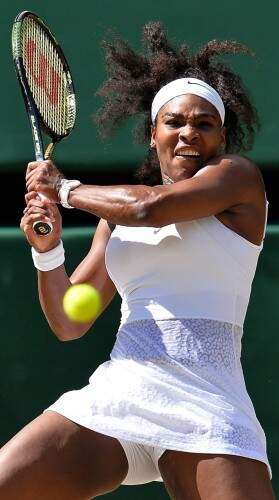 Tenista americana venceu a espanhola Garbiñe Muguruza. (foto: Glyn Kirk/AFP)