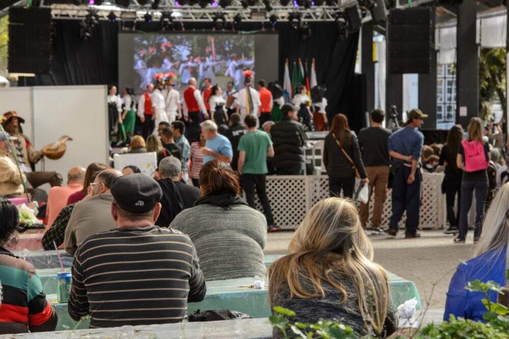 gastronomia no festival do folclore de Nova Petrópolis