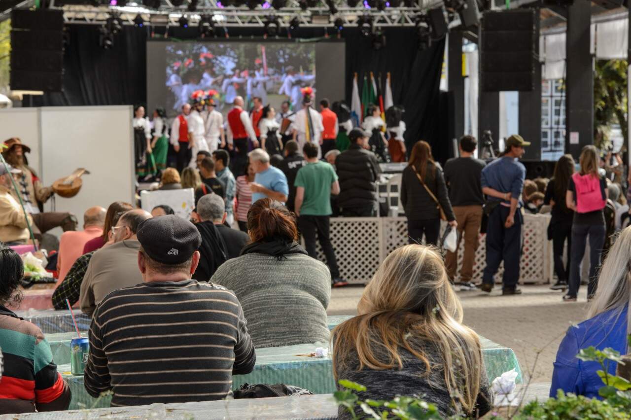 gastronomia no festival do folclore de Nova Petrópolis