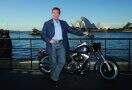 Harley Davidson Fat Boy e Arnold Schwarzenegger