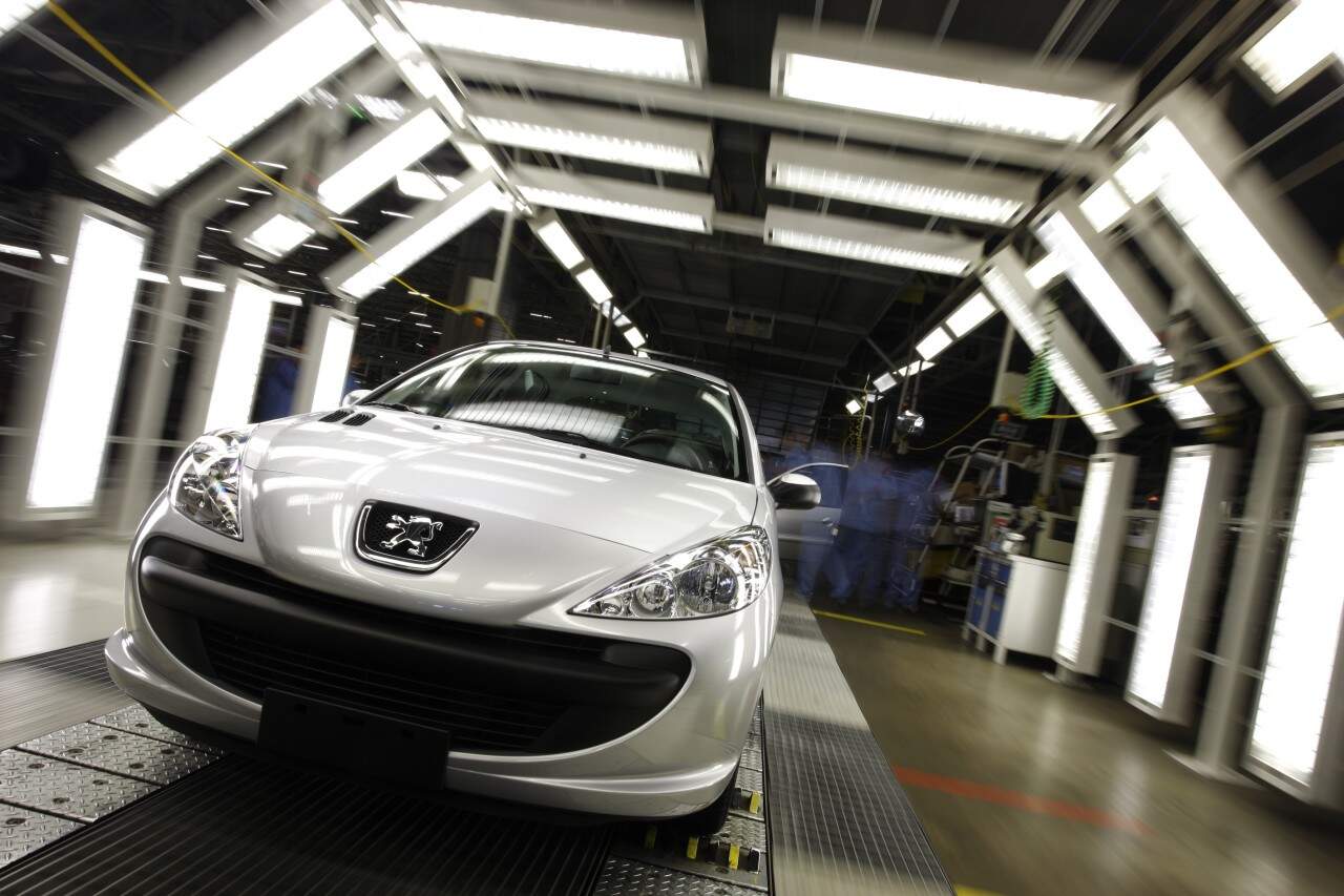 Fábrica da Peugeot em Porto Real (RJ)