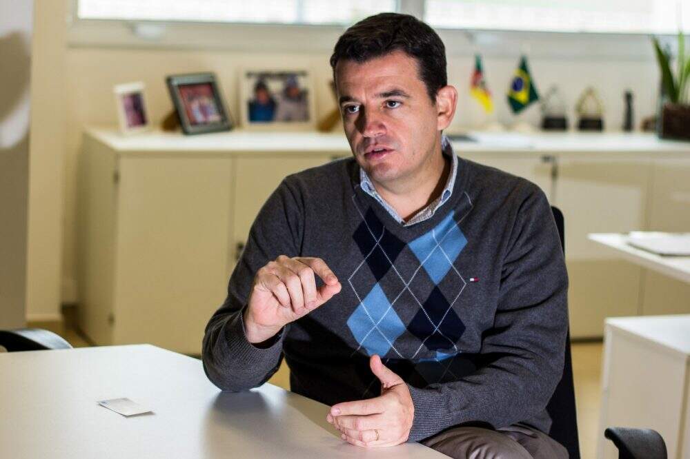 Marco Aurélio jardim Neto é o superintendente do BarraShoppingSul