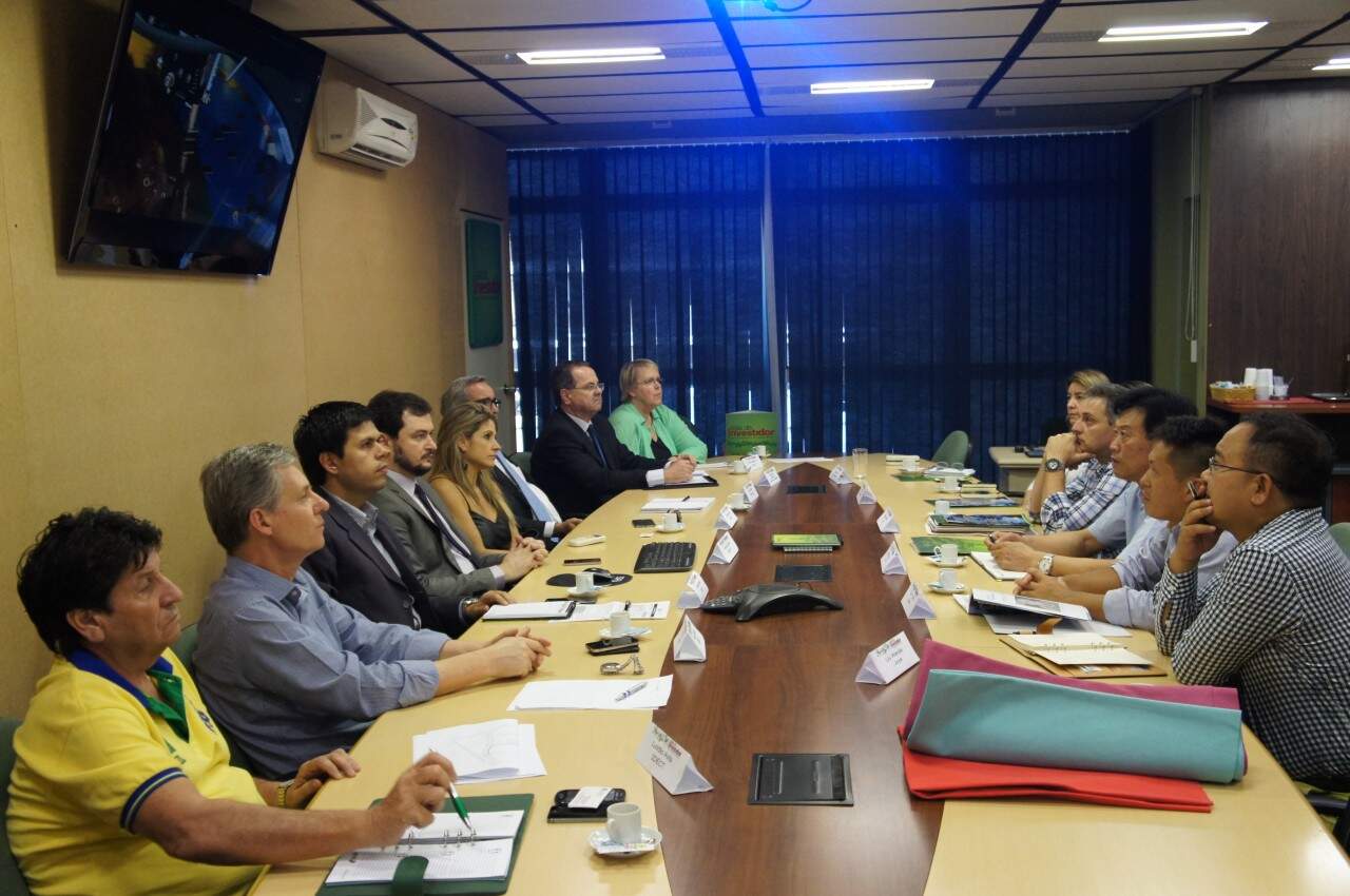 Lideranças da China em Montenegro/RS