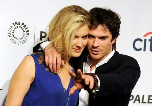 Ian Somerhalder e Maggie Grace. (Foto: Reprodução)