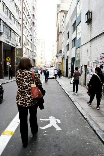 Projeto Rua Para Pessoas. Na imagem, a Vigário José Inácio.  (Foto: Maia Rubim/PMPA)