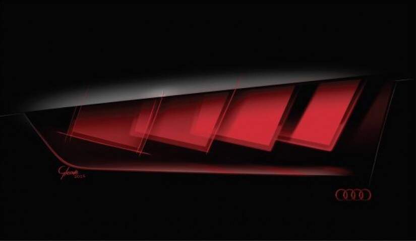 Audi apresenta nova tecnologia de iluminação automotiva em Frankfurt 2015