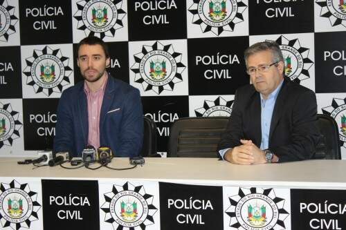Delegados Rodrigo Reis e João Goulart (Foto: Polícia Civil/Divulgação)
