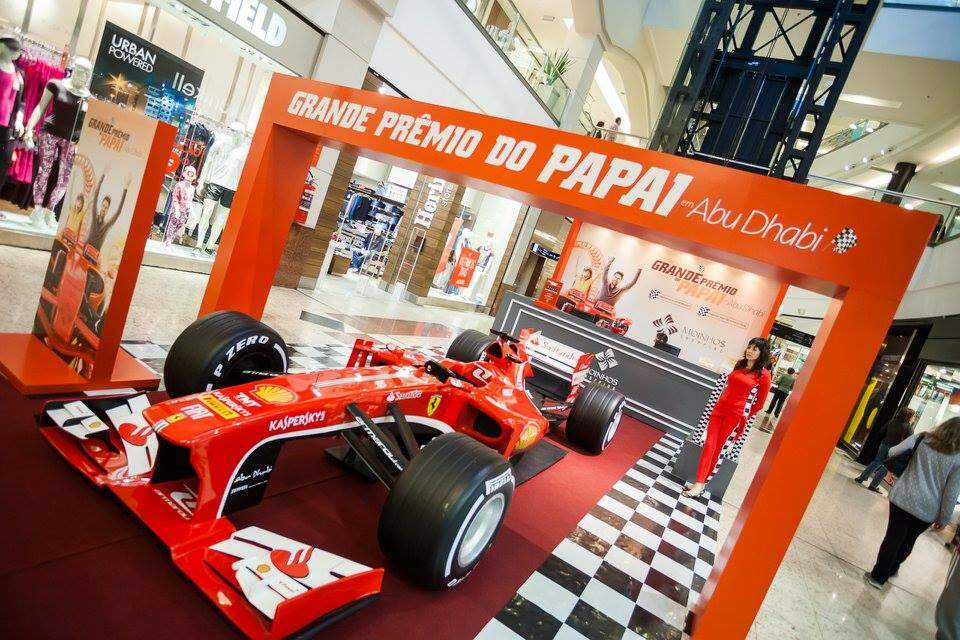 Fórmula 1 Ferrari 138, 2013 Dia dos Pais Moinhos Shopping 2015 Super Carros