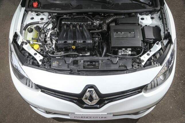 Renault Fluence 2016. Foto: Divulgação