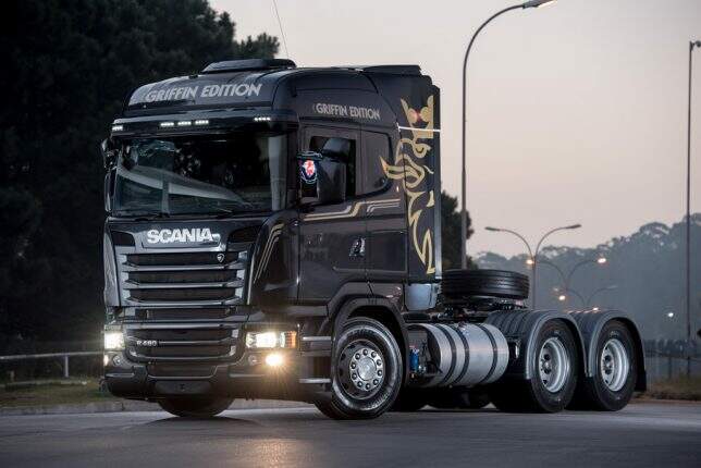 Scania Griffin Edition 2015. Foto: Divulgação