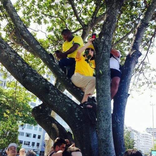 Regina Duarte convocou seus seguidores para o ato, com a hashtag "vem pra rua". (Foto: Reprodução)