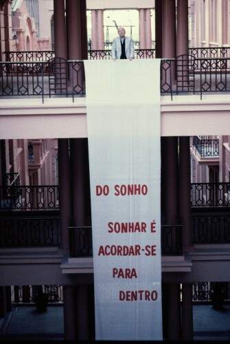 A poesia de Mario Quintana: boa motivação nos festejos de 25 anos da Casa de Cultura. (Foto: Dulce Helfer/divulgação)