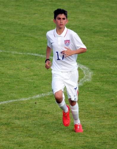 O americano Ben Lederman tem 15 anos, e começou a treinar no Barcelona aos 11.