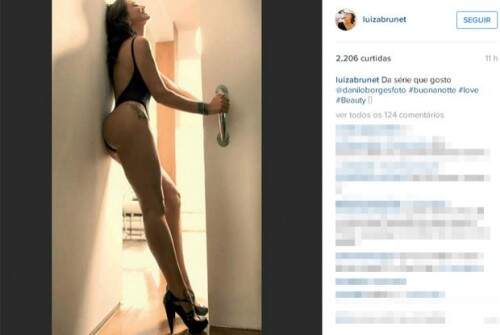 Ex-modelo deixou os internautas boquiabertos com a boa forma (Foto: Reprodução) 