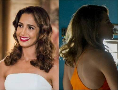 Camila Pintanga: cabelos com ondas garantem charme ao visual sofisticado (Foto: Reprodução)
