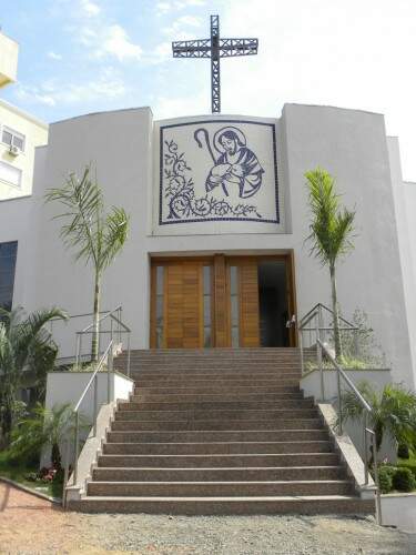 Igreja Bom Pastor, em Porto Alegre. (Foto: Leonardo Posenato/Divulgação) 