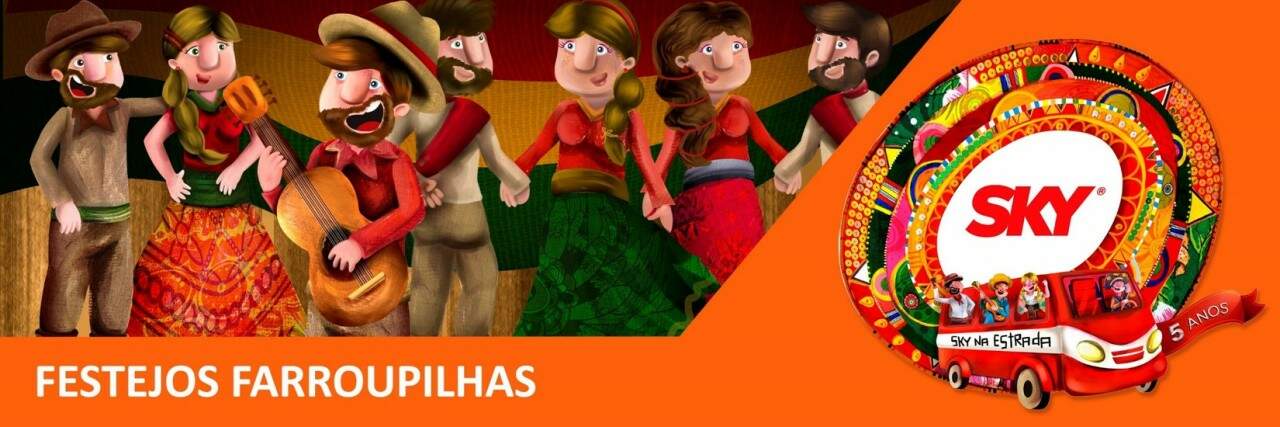 sky na Semana Farroupilha